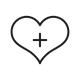 A hand-drawn heart icon