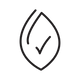 A hand-drawn checkmark icon